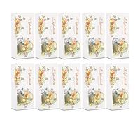 10Pcs Paper Case Box DIY Handmade Lipstick Material Lip Tube Packaging Carton Empty Box (F10 Kitten Paper Box)