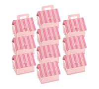10pcs Paper Treat Boxes for Festivals and Parties Gift Wrapping