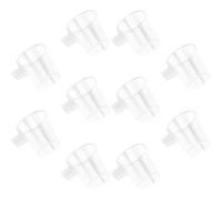 10pcs Parakeet Feeder Hanging Food Dish for Cage Use Easy to Clean | Plastic Build, Suitable for Young Birds Learning to Eat, Prevents Food Throwing, Home Use