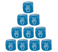 10Pcs Party Guessing Dices Party Game Dices 20mm Party Game Dices For Kids Table Board Game Funny Dices Dices Toy