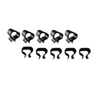 10pcs Patio Sofa Clips, Plastic Furniture Clamps for Wicker Chairs | Tool-free Installation, Alignment Control, Gazebo Corner Connectors for Poolside Lounges and Outdoor Sectional Seating