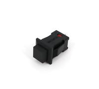 10Pcs PB04-A Square 14 * 14mm 2Pin Latching ON-OFF Push Button Switch Normally Open MQXFCZUX(10Pcs Black)