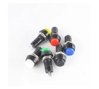 10PCS PBS-11A PBS-11B 12mm Self-locking Self-Recovery Push Button Switch Momentary 3A 250V AC 2PIN 6Color IDGTTLDF(2p,SELF-LOCKING_25PCS)