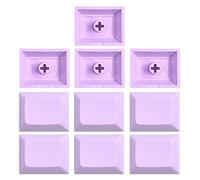10PCS PBT Blank Keycap Mechanical Keyboard 1.25U 1.25X DSA Profile No Print Keycap Set for MX Switches 1.25U Keycap