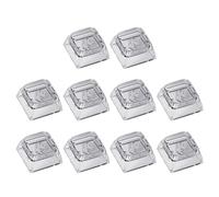 10pcs PC Blank Ski Cap XDA Profile Height 1U Dyed Sublimation Cap Mechanical Keyboard Key Cap for MX Switch