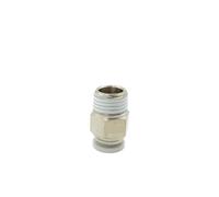 10Pcs PC M5 M6 1/8 1/4 3/8 1/2 Tube Pneumatic Push in Connector Coupling Air Male Straight Fitting Plastic Connector(PC8 01 8mm R1-8)