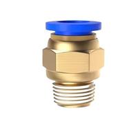 10pcs PC Pneumatic Air Connector 4mm 6mm 8mm 10mm 12mm Thread 1/8" 1/4" 3/8" 1/2" Hose Fittings Pipe Quick Connectors(60PCS Boxed)