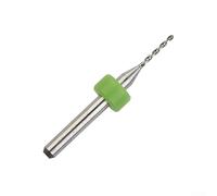 10pcs PCB Drill Bits Set, Carbide Drill Bit Assortment for Circuit Board, Acrylic, Wood, PVC, Aluminium, Precision Rotary Tool Accessories with Sizes 0.1mm to 1.0mm for DIY and Workshop(1.0mm)
