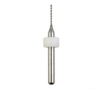 10pcs PCB Drill Bits Set, Carbide Drill Bit Assortment for Circuit Board, Acrylic, Wood, PVC, Aluminium, Precision Rotary Tool Accessories with Sizes 0.1mm to 1.0mm for DIY and Workshop(0.7mm)