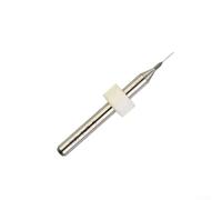 10pcs PCB Drill Bits Set, Carbide Drill Bit Assortment for Circuit Board, Acrylic, Wood, PVC, Aluminium, Precision Rotary Tool Accessories with Sizes 0.1mm to 1.0mm for DIY and Workshop(0.2mm)