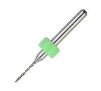 10pcs PCB Drill Bits Set Carbide Steel for Circuit Board Drilling with Calibration Ring Design to Improve Work Efficiency (0.9mm)