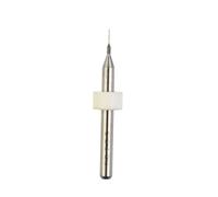 10pcs PCB Drill Bits Set Carbide Steel for Circuit Board Drilling with Calibration Ring Design to Improve Work Efficiency (0.2mm)
