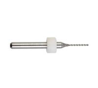 10pcs PCB Drill Bits Set Carbide Steel for Circuit Board Drilling with Calibration Ring Design to Improve Work Efficiency (0.7mm)