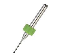 10pcs PCB Drill Bits Set Carbide Steel for Circuit Board Drilling with Calibration Ring Design to Improve Work Efficiency (1.0mm)