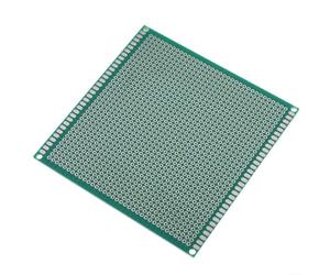 10pcs PCB Prototyping Board 10x10cm Double Sided FR4 Green Circuit Board for Arduino DIY Electronics Projects Soldering Kit