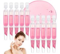 10PCS PDRN Pink One Day Serum, PDRN Face Serum with Niacinamide, Glutathione & Collagen, Salmon DNA Essence, Moisturize, Smooth, Firm & Brigh-ten Skin, Korean Skincare for All Skin Types, 10×1.5ml