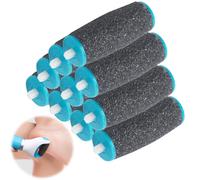 10Pcs Pedi Replacement Rollers Heads Refills Compatible with Scholl Velvet Smooth, for Feet Pedicure Hard Skin Remover, Effective Foot Care Pumice Stones