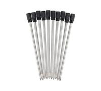 10Pcs Pen Refill Ballpoint Pen Replacement Refill for Twist Action Ballpoint Pens, Standard Refills Cartridge Black Inks Refills