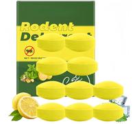 10PCS Peppermint Oil Rat Repellent,Powerful Mouse Deterrent Outdoor Indoor,Long Lasting Protection Measures for Home,Mice Repellent Indoor Outdoor Protection,Get Rid of Mouse,Fast Acting,Effective