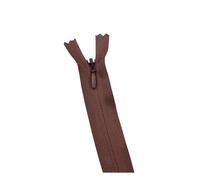 10Pcs per Pack 28cm to 60cm Invisible Coil Zipper for DIY Handcraft Cloth Sewing Accessories 3#,D Chocolate,35cm