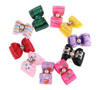 10Pcs Pet Hair Clips Dog Hair Decorations Pet Hair Bows Small Animal Pet Dogs Hair Accessories Multicolors Dog Toys Indestructible For Boredom For Small Dogs Puppy For Large Dogs Tough Dog Toys Toys