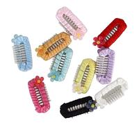 10Pcs Pet Hairpin Set, Colorful Pet Grooming Headdress for Cats and Dogs, French Designer Style Dog Hair Clips, Variety of Styles, Easy to Use Pet Hair Barrettes