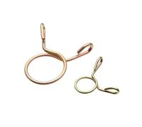 10pcs Petrol Hose Spring Clamps M5/M6/M7/M8/M9/M10/11/M12/M13/M14 Zinc Plated Pipe Clips Fuel Line Clamp(10pcs M10)