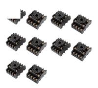 10pcs PF113A 11-Pin 11P DIN Rail Mount Relay Socket Base for JTX-3C
