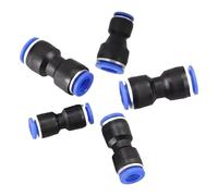 10Pcs PG/PU Push in Straight Pneumatic Fitting 4/6/8/10/12/14/16mm (PU-8)