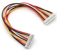 10PCS PH2.0 Electronic Wire PH 2.0mm Double Head Terminal Wire 10cm/20cm/30cm Cable 26awg Same Side/Reverse Side Connector