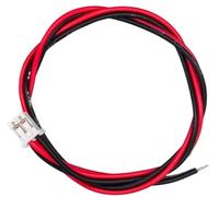 10PCS PH2.0mm single ended terminal wire, 2P power cord connection wire, patch cord, color ribbon cable in stock, red and black(250mm,B)