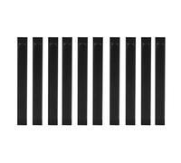 10Pcs Piano Black Keys Piano Keytops Replacement Black Key Elegant Keytops For Piano Replacement Repair