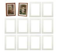 10PCS Picture Mounts for Frames, Photo Frame Cardboard to Fit Picture 8Inch, Easy to Install, Perfect for Paintings Photo Paintings, Posters in Living Rooms Offices Galleries(15.2 * 20.3cm
