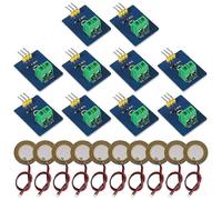 10pcs Piezoelectric Sensor Analog Ceramic Sensor Module Piezoelectricity for DIY KIT Edition 0621