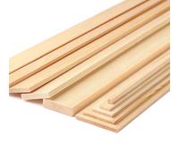 10pcs Pine Wood Slices/Sheets/Panels, 10mm Thick Solid Wood For DIY Crafts,Models,Model Making, Furniture(Width 4cm)