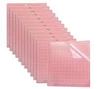 10PCS Pink Cutting Mats for Cricut 12X12 Inch, Pink Fabric Grip Cricut Mat, Non-Slip Silhouette Cutting Mat 35.6x33CMx0.5MM, Craft Mats for Adults Sewing Quilting Arts Crafts Projects Cuttings
