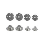 10pcs Pipe Fitting Flange Rigid Flange Coupling electronic starter Guide Shaft Coupler 3/4/5/6/8/10/11/12/14mm electronic starter Connector(4mm)