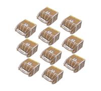 10Pcs Pirate Treasure Chests Cardboard Treat Boxes Creative Goodie Bags for Pirate Party Supplies Fun Versatile Party Favour Boxes for Cakes Popcorn
