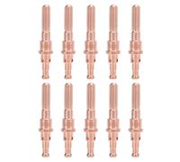 10PCS Plasma Electrodes 9 8215 Brass Cutting Torch Electrode Replacement for Thermal Dynamics SL60 SL100 High Heat Durable Long Lasting