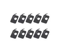 10PCS Plastic Arrow Rest, RH/LH Stick-On Adhesive for Recurve Bow Archery, Hunting & Target Shooting Accessory (10, Right hand)