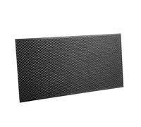 10PCS Plastic Bee Frame with Beeswax Foundation Sheets, Pre Waxed Beehive Foundation for Honeycomb Building, Beekeeping Tools for Beginners & Professionals, Durable Reusable (Black)