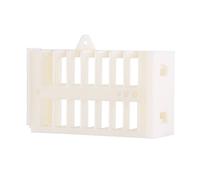 10pcs Plastic Bee Queen Cage Multifunctional Beekeeping Tools with Match Box Design Durable Lightweight for Hive Management and Queen Rearing Color as Shown Size 50x30x19mm
