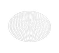 10pcs Plastic Canvas Sheets Round Plastic Canvas Shape Cross Stitch Canvas for DIY Crafts Embroidery Cross Stitch Acrylic Yarn Crafting Knit Crochet Projects 20cm