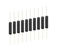 10PCS Plastic Encapsulated Reed Switch Magnetic Sensor 10pcs Plastic Glass - Small size and light weight When the magnetic field is removed