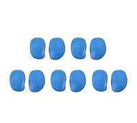 10pcs Plastic Hair Dye Ear Covers Waterproof Protectors for Colouring | Reusable Design, Protects Ears from Shampoo and Hair Clippings, Suitable for Professional Bleaching and Colourist Use