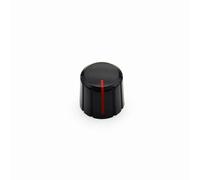 10PCS Plastic Knob Cap Diameter 15mm Height 13.5mm Potentiometer Encoder Knob Flower Shaped Inner Hole 6mm,red