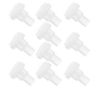 10pcs Plastic Perfume Bottle Filler Adapter for Spray Heads and Vials | Body, Graduated Nozzle, Accurate Dosing, Leak Reduction, for Collectors and Travel Sampling