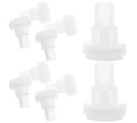 10pcs Plastic Perfume Injector Kit with Graduated Nozzle | Easy Decanting, Volume Monitoring, for Travel Liquids and Workshop Testing