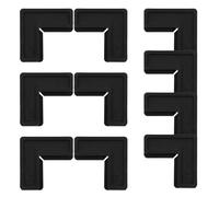 10pcs Plastic Screen Frame Corner Bracket, 90 Degree Fixed Angle