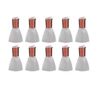 10PCS Plastic Suona Reeds Set with Copper Core - Chinese Double Reed for Horn - Traditional Wind Instrument Accessories - S M L Sizes for Practice & Performance(S Size)